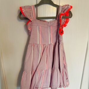Juicy Couture Striped Pink/purple Kids Dress